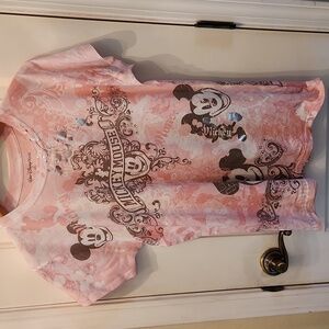 Disney Mickey Mouse Pink  T-Shirt